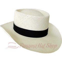Gambler Panama Hat - Horse Track Straw Hat