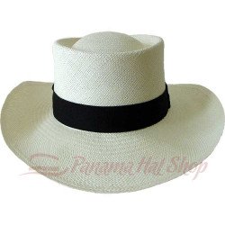 Gambler Panama Hat - Horse Track Straw Hat
