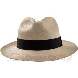 Montecristi Fedora Panama Hat - Classic Straw Hat Fino Grade 16
