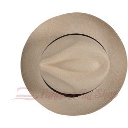 Montecristi Fedora Panama Hat - Classic Straw Hat Fino Grade 16