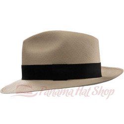 Montecristi Fedora Panama Hat - Classic Straw Hat Fino Grade 16